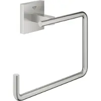 GROHE Start Cube QuickFix anneau porte-serviettes, à coller, supersteel