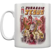 Oneposter Ilustrata Jurassic Jesus Tasse Blanc