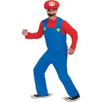 Disguise Nintendo Super Mario Luxury Costume Bleu M Enfants