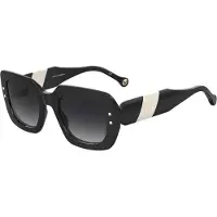 Carolina Herrera Her0186s80s 52/22/145 Woman Sunglasses Noir Grey/CAT3 Femme