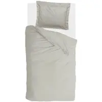 Walra Housse de couette Forever Cotton - 140x220 - 100% Percale de coton - Sand