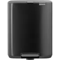 Brabantia Treteimer Bo 12 Liter Matt Black