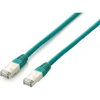 Equip 605649 Patchkabel Cat6A S/FTP 2xRJ45 20.00m grün LSZH Polybeutel