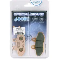 Polini Plaquette De Frein Pour Scooter Piaggio 125 Mp3 Neuf