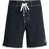 Quiksilver Boardshorts 'Original Scallop 18' noir / blanc