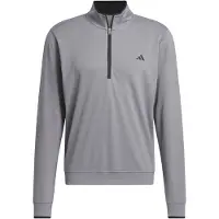 Adidas T-Shirt fonctionnel 'Lightweight Half-Zip' gris