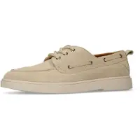 Manfield Chaussure à lacets beige