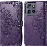 IMoshion Etui de télephone Mandala Motorola Thinkphone 25 / Edge 50 Neo / Edge 60 Neo - Violet