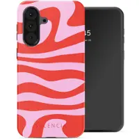 Selencia Coque arrière Vivid pour Samsung Galaxy A37 (5G) - Dream Swirl Pink
