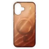 IDEAL OF SWEDEN Coque Clear MagSafe Apple iPhone 16 - Mocha Mousse