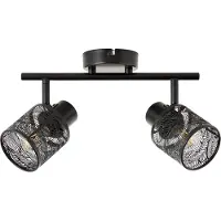 Eglo 95368 Passa Applique Ronde Up & Down Chrome Blanc