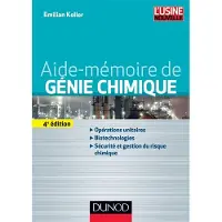 Dunod Aide-mémoire de génie chimique