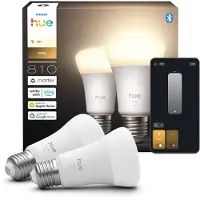 Philips Hue A60 White E27 810lm Lot de 2