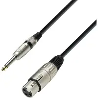 Adam hall Câbles pour microphone Série Star (3 m, Câbles XLR)