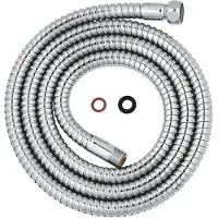 GROHE Flexible de douche métallique RELEXA 1500mm, pour mitigeur d'évier chromé (150 cm)