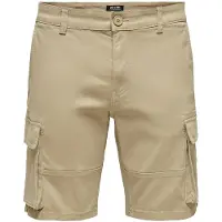 Only & Sons Pantalon cargo 'Cam Stage' beige