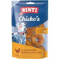 Rinti 5x30g Chicko Petits Anneaux à mâcher - Friandises pour chien