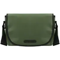 Green Burry Sac à bandoulière 'Upcycled Tarpaulin' vert