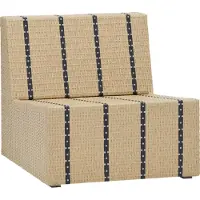 House Doctor Fauteuil Jass naturel/noir
