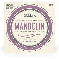 D'addario And Co EJ70 Phosphor Bronze Ball End Medium/light 11-38
