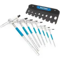 Park Tool Thh-1 Sliding T-handle Hex Wrench Set Tool Argenté 2-10 mm