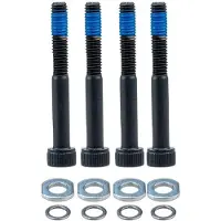 Profile Design Aerobar Riser 50 Mm Kit de vis Argent Argent One Size