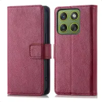 IMoshion Étui de télephone portefeuille de luxe Motorola Edge 70 - Bordeaux