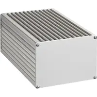 PROMA EuroProfil d'ailettes de refroidissementBoîtier (Boîtier), Accessoires électroniques + boîtier, Gris