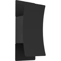 Eglo Applique murale LED pour l'extérieur Montarello, applique murale pour l'extérieur, lampe d'extérieur avec commutateur DIP, métal noir, blanc chaud, blanc neutre, blanc froid, IP44