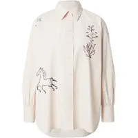 Scotch & Soda U9b01132t Long Sleeve Shirt Beige 42 Femme
