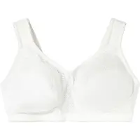 Sheego Soutien-gorge de sport blanc