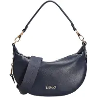 Liu Jo pour femme. AA5043-E0054 Sac demi-lune bleu (OSFA), Casuel, Polyester
