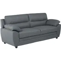 Vente-unique Canapé 3+2 Places En Tissu Manoa - Anthracite