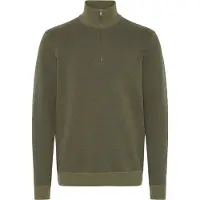 Blend Pull-over ' BHBAAL HALF ZIPP KNIT ' olive