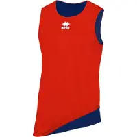 Errea T-Shirt fonctionnel 'CHICAGO' bleu marine / rouge / blanc