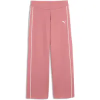 Puma Pantalon de sport 'T7' rose / blanc