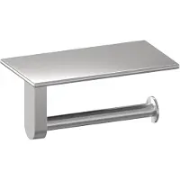 Brauer porte-rouleau de toilette - 18cm - inox brossé 5-NG-223