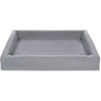 Bia Bed Housse en coton pour panier pour chien , gris