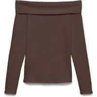 Vero Moda T-shirt 'VMMille' chocolat