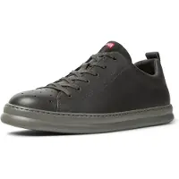Camper pour homme. K100226-162 Baskets en cuir Runner Four grey (42), Plat, Lacets, Casuel, Gris