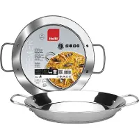 Ibili Premier Stainless Steel Paella Pan 36 Cm Argenté