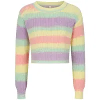 Banned Pull tricoté Rockabilly de Banned Alternative - Nola Knitted Jumper - M - XL - pour Femme - multicolore - Taille M