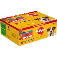 Pedigree Adult Selection en Gelée Sachets Repas - 40 x 100 g