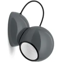 Stilnovo Applique Murale , Gravitino, dimmable, Gris, Salon / séjour, Métal, Design