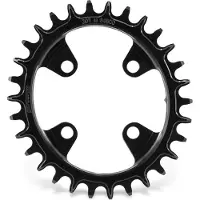 Garbaruk 64 Bcd Oval Chainring Argenté 30t
