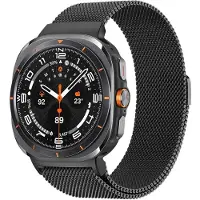 IMoshion Bracelet magnétique milanais Samsung Galaxy Watch Ultra 2 (2026) / Ultra (2024/2025) - Noir