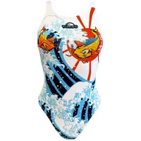 Turbo Japan Carp Swimsuit Multicolore L Femme