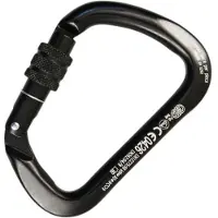 Kong Italy Aluminium X-large Screwed Snap Hook Noir