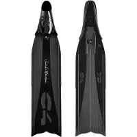 C4 Freediving Umberto Pelizzari Medium Freediving Fins Noir EU 36-37