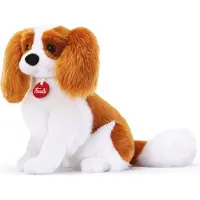 Trudi Peluche classique chien Cavalier King 16 x 27 x 30 cm (M), peluche de haute qualité en matière (30 cm)